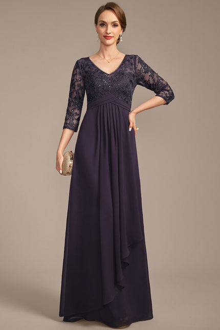 Robe Trapèze Élite Dentelle - gallery 3