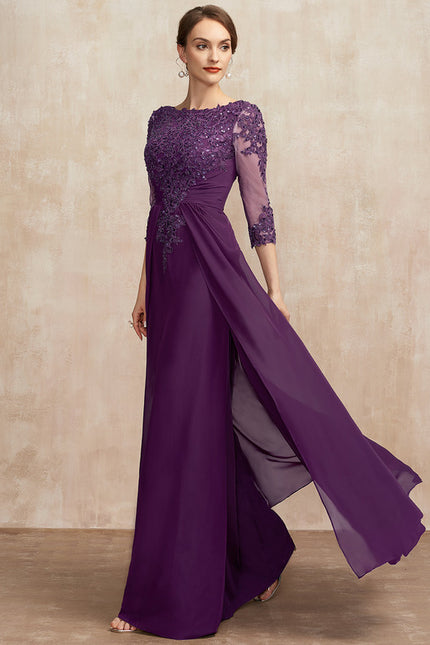Robe Trapèze Rouge Serenité - gallery 3