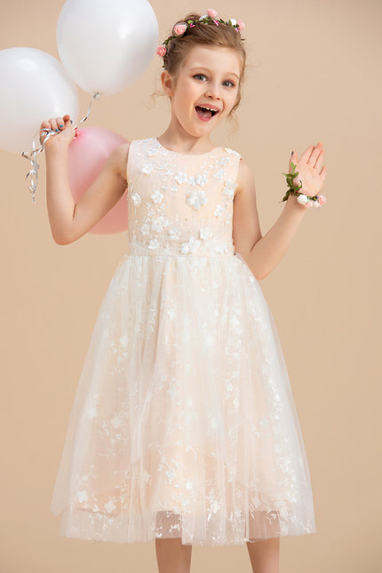Robe Trapèze Étoile De Tulle