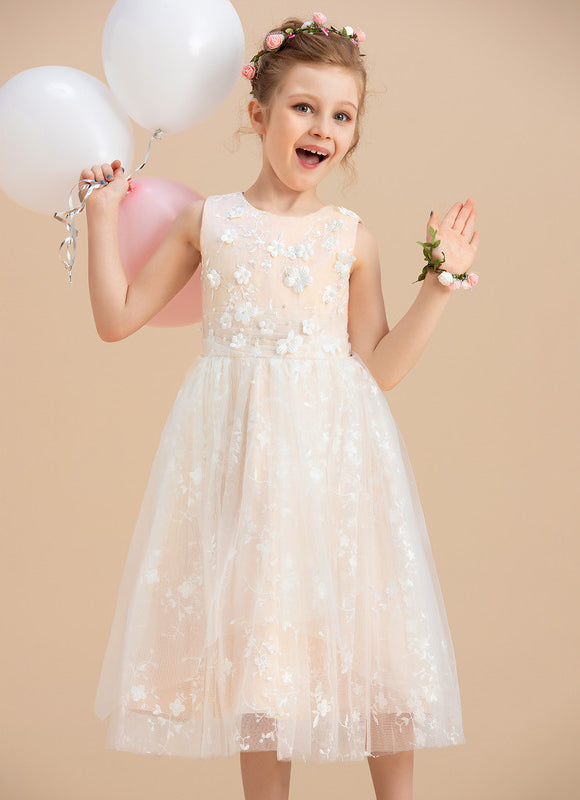 Robe Trapèze Étoile De Tulle