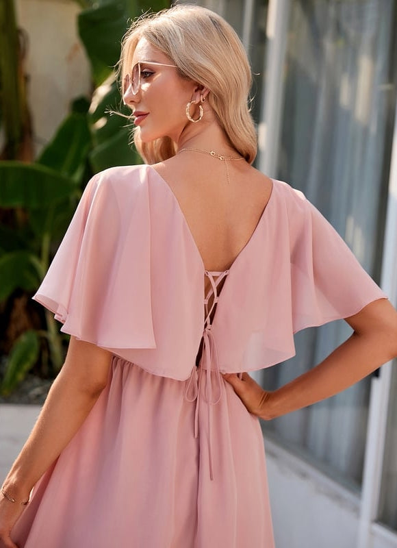 Robe Trapèze Chic Olivâtre - gallery 1
