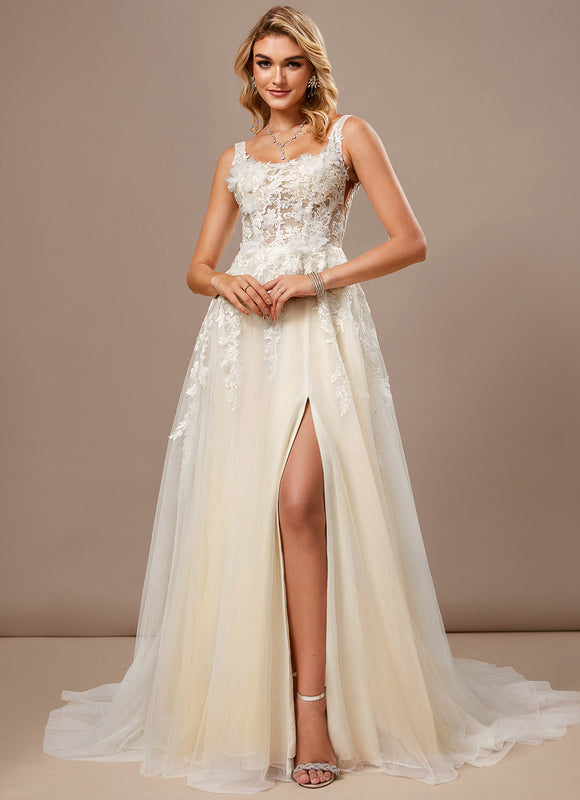 Robe Trapèze Tulle Élégante
