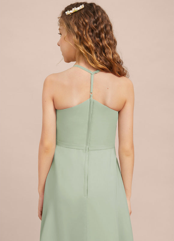 Robe Trapèze Vert Doux Éclat - gallery 6