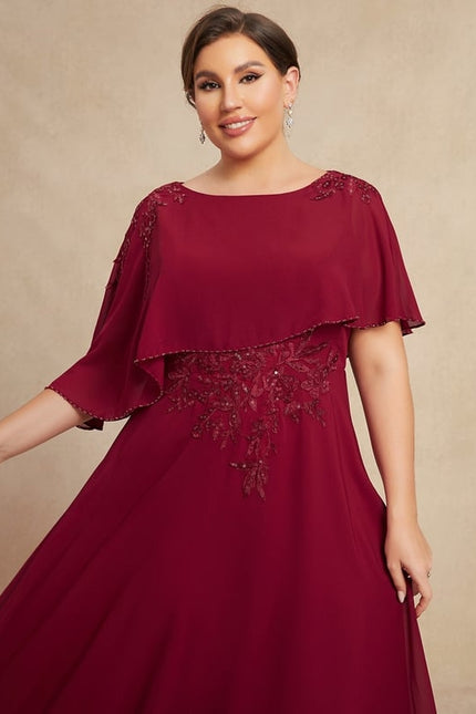 Robe Trapèze Rouge Serenité - gallery 9