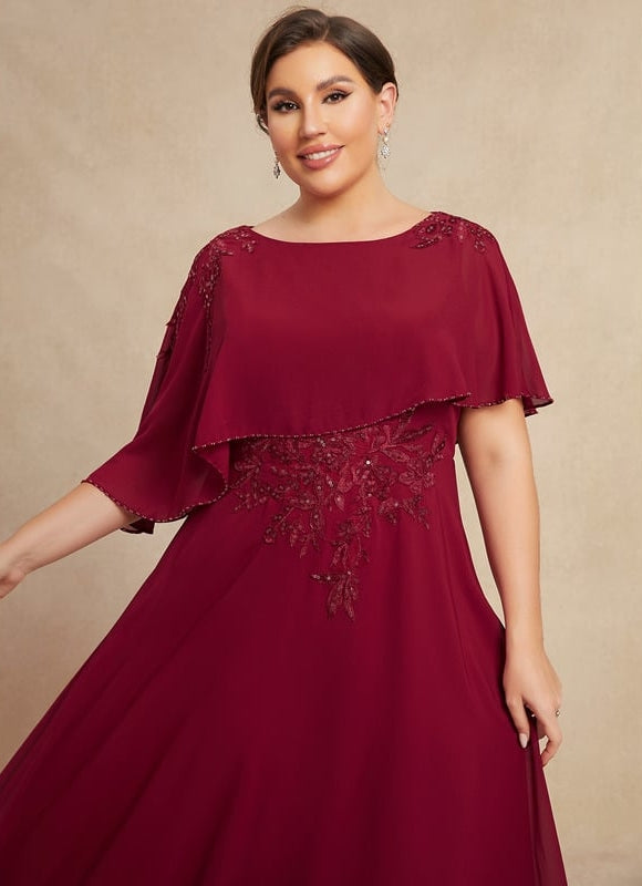 Robe Trapèze Rouge Serenité - gallery 9