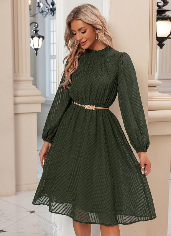 Robe Trapèze Ombre Décume - gallery 9