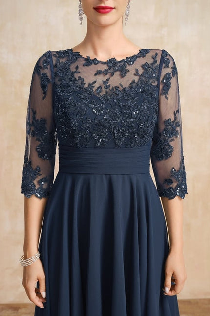Robe Trapèze Nuit Envoûtante - gallery 6