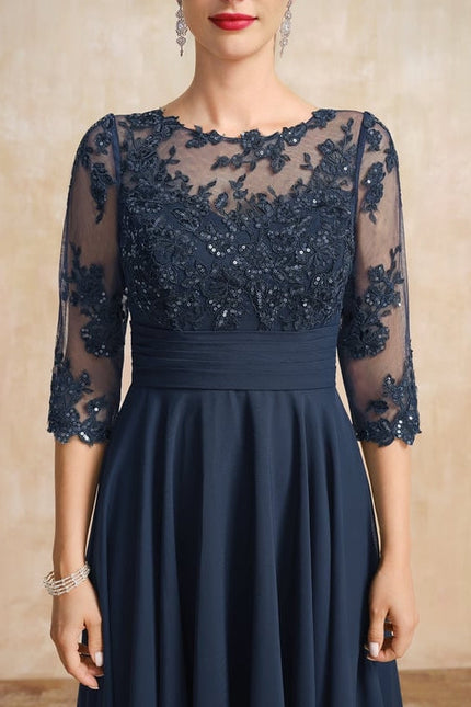 Robe Trapèze Nuit Envoûtante - gallery 6