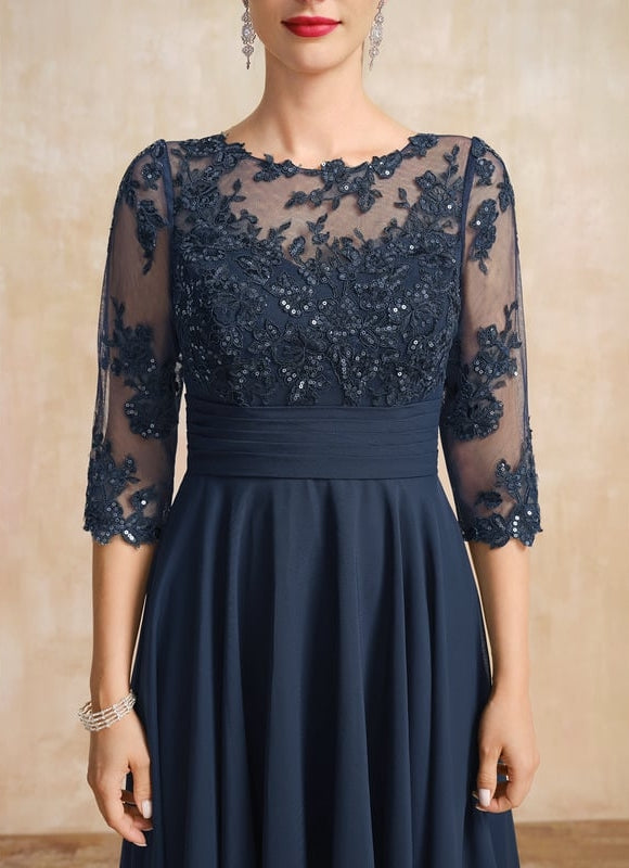 Robe Trapèze Nuit Envoûtante - gallery 6