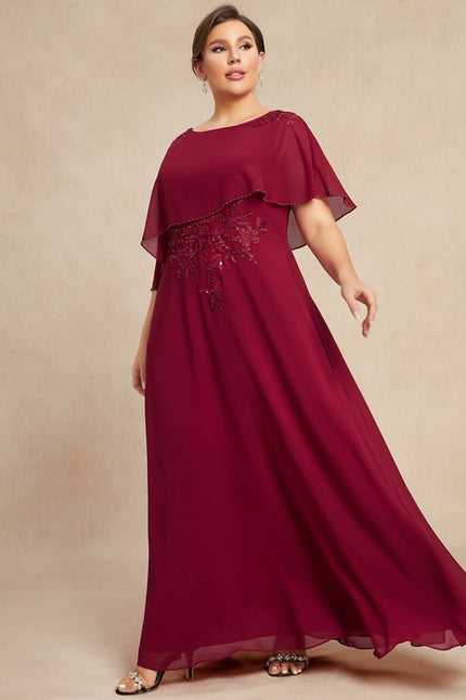 Robe Trapèze Rouge Serenité - gallery 8