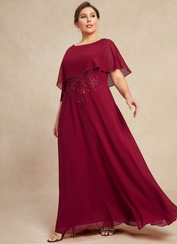 Robe Trapèze Rouge Serenité - gallery 8