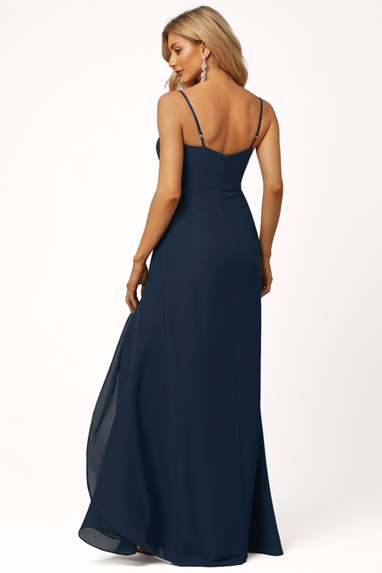 Robe Trapèze Flottante Olive - gallery 6