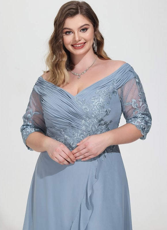 Robe Trapèze Lueur De Soirée - gallery 9