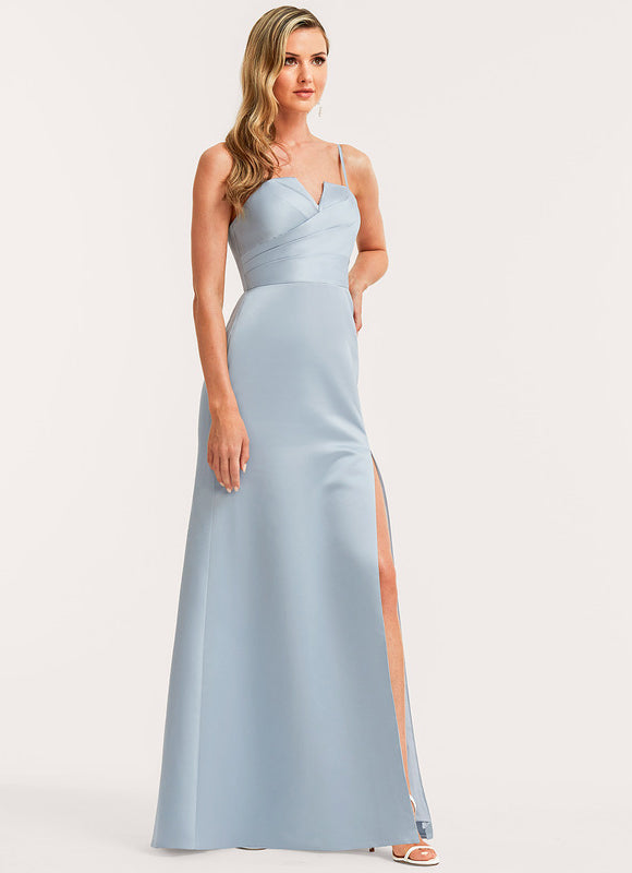 Robe Satin Trapeze - gallery 4