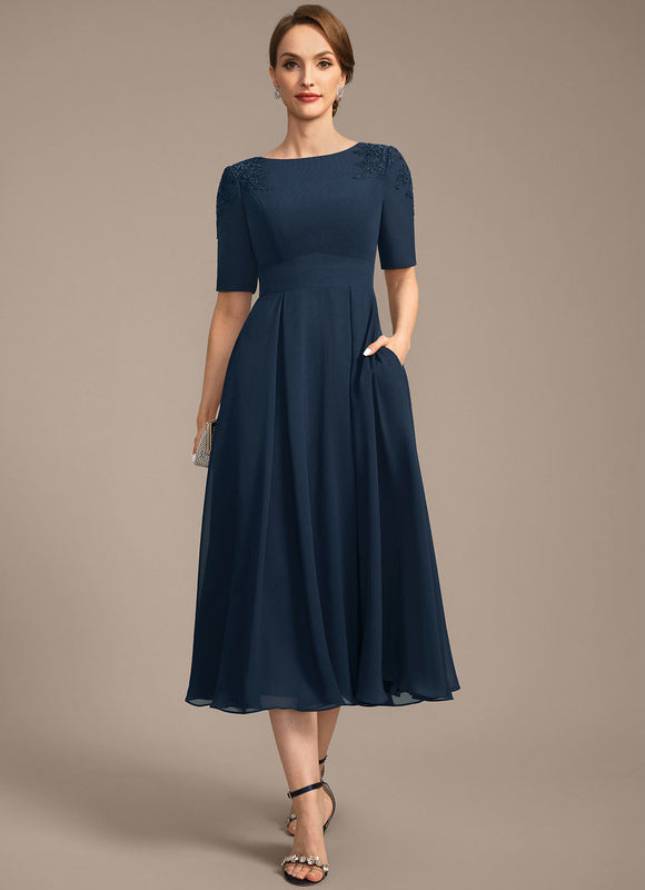 Robe Trapèze Murmure Sombre - gallery 2