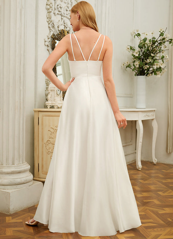 Robe Trapèze Silhouette Satinée - gallery 1