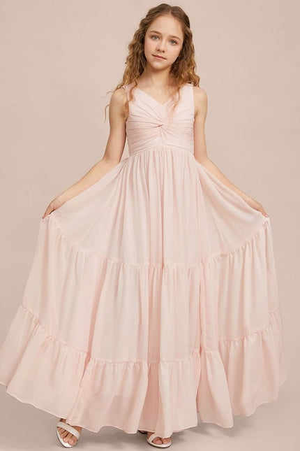 Robe Trapèze Vert Doux Éclat - gallery 3