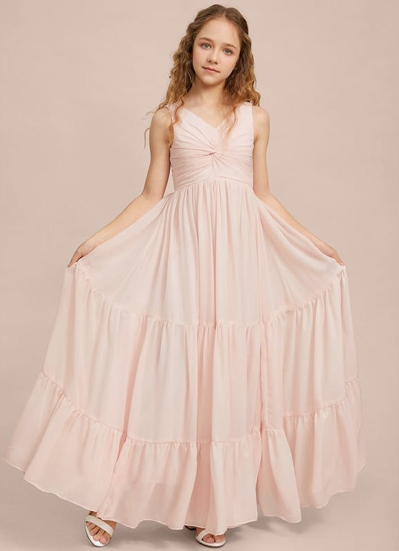 Robe Trapèze Vert Doux Éclat - gallery 3