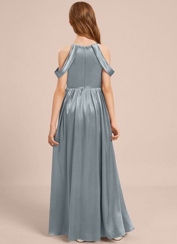 Robe Trapèze Céleste Argenté Étoilé - gallery 1