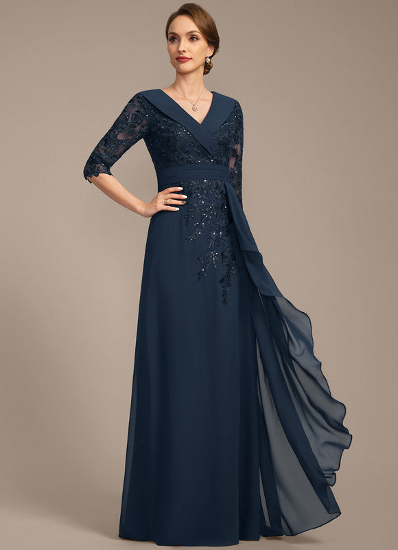 Robe Trapèze Nuit Éclatante - gallery 4