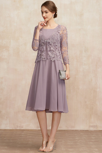 Robe Trapèze Sérénité Lavande - gallery 2