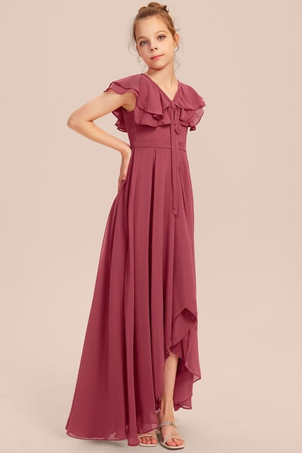 Robe Trapèze Mousseline Sable - gallery 6