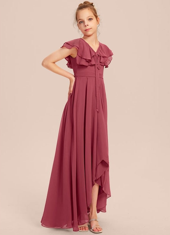 Robe Trapèze Mousseline Sable - gallery 6