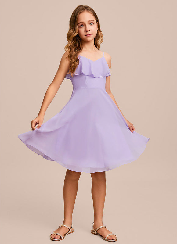 Robe Trapèze Éclat De Mousseline - gallery 2
