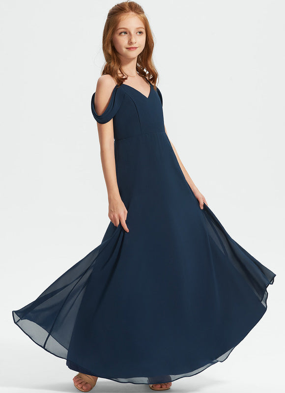 Robe Trapèze Rouge Velours Flottant - gallery 2