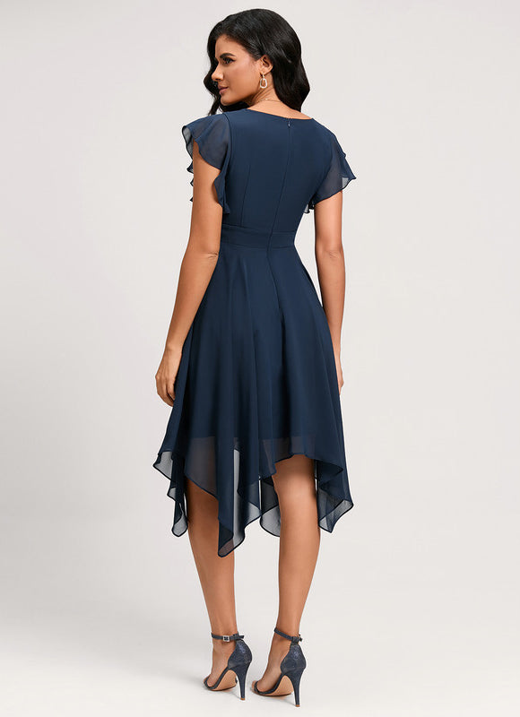 Robe Trapèze Éclat Terre - gallery 4