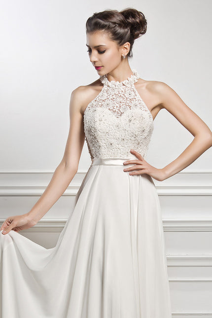 Robe Trapèze Silhouette De Saphir - gallery 5