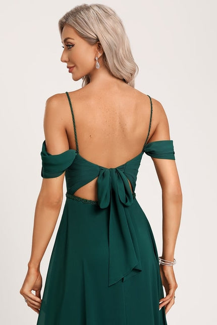 Robe Trapèze Évasion Émeraude - gallery 3