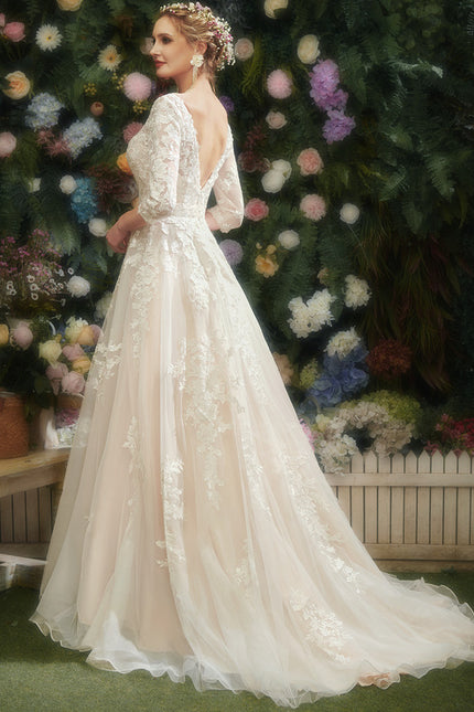 Robe Trapèze Rêve Tulle Élyséen - gallery 2
