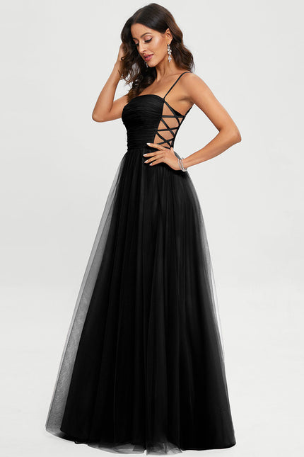 Robe Trapèze Noir Éclipsant - gallery 5