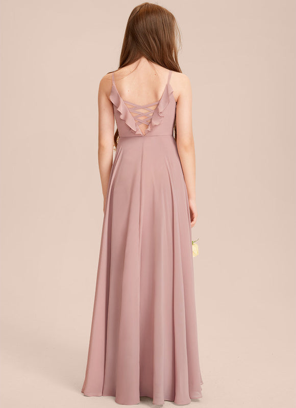 Robe Trapèze Vert Doux Éclat - gallery 5
