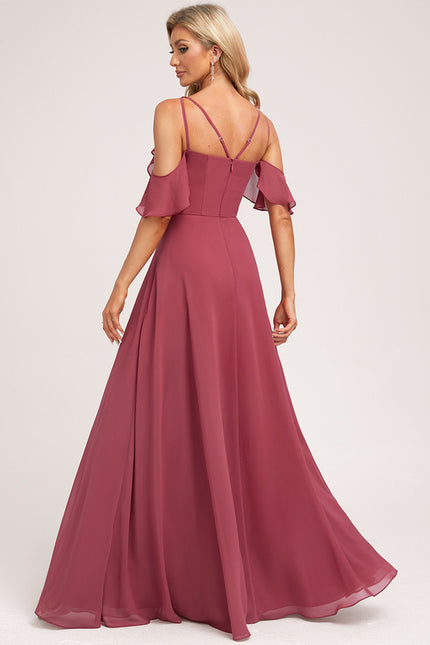 Robe Trapèze Aérienne Céleste - gallery 1