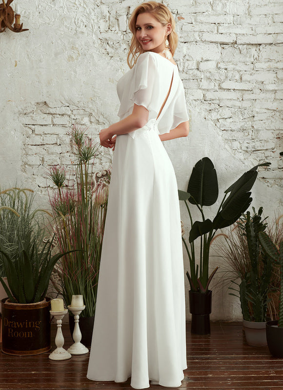Robe Trapèze Éblouissante Aérienne - gallery 2