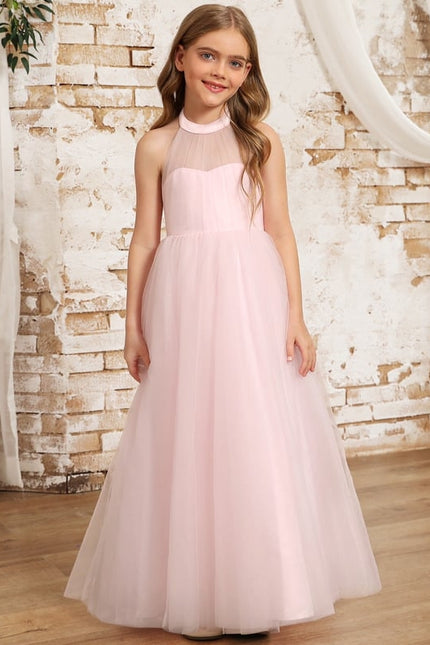 Robe Trapèze Pureté De Tulle - gallery 2