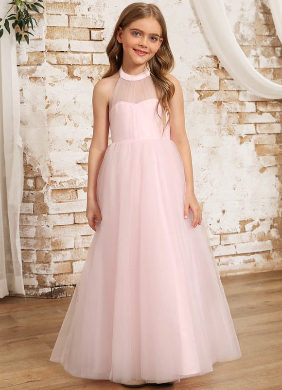 Robe Trapèze Pureté De Tulle - gallery 2