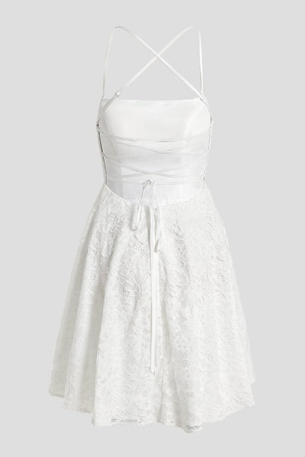 Robe Trapèze Élégance Floconneuse - gallery 9