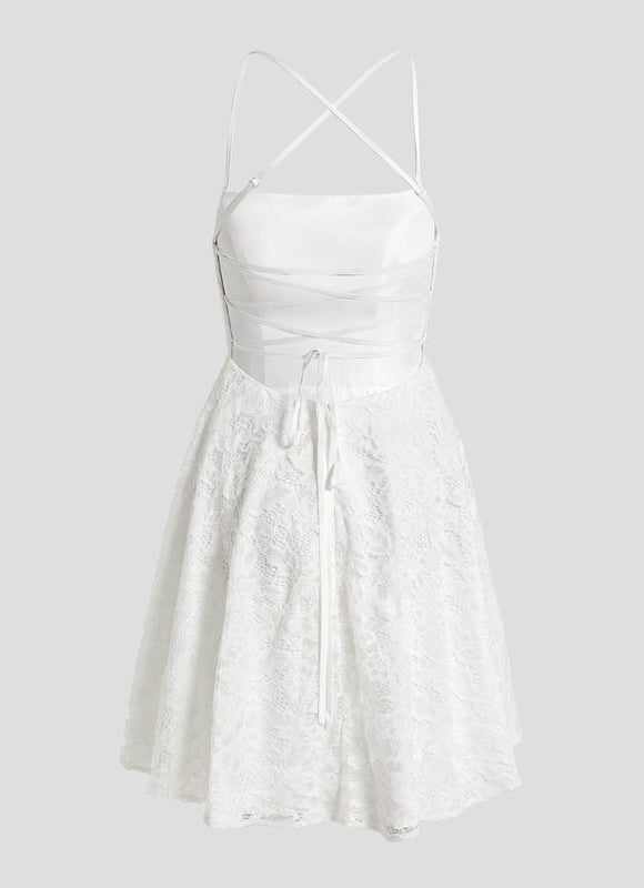 Robe Trapèze Élégance Floconneuse - gallery 9