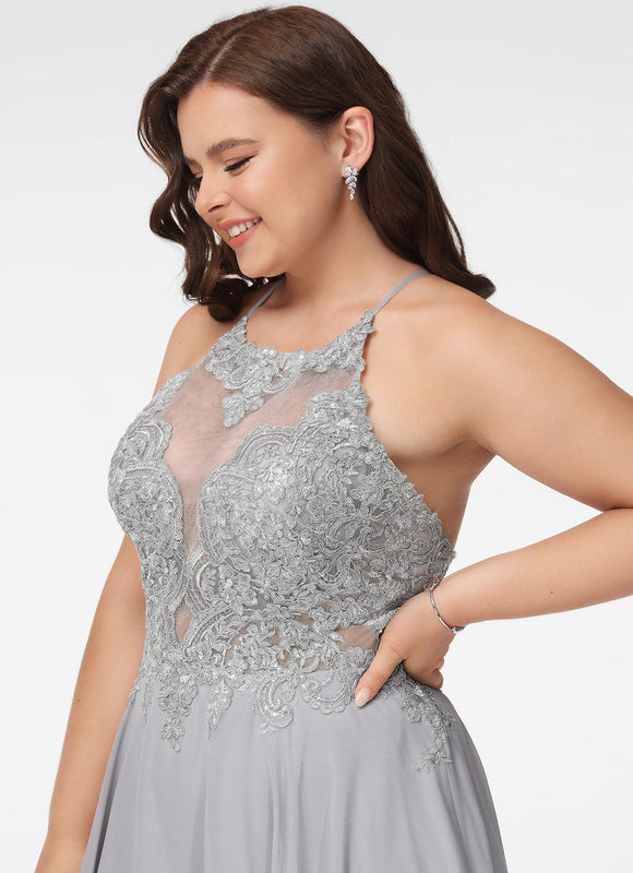 Robe Trapèze Éclat Argenté - gallery 9
