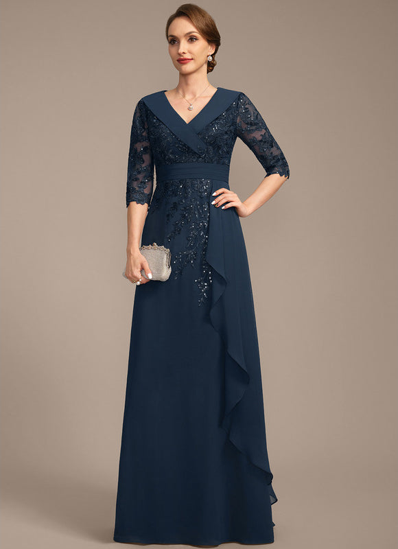 Robe Trapèze Nuit Éclatante - gallery 3