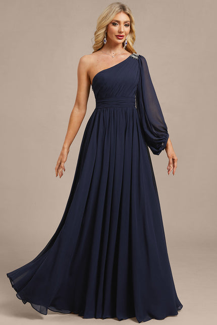 Robe Trapèze Élégance Azurine