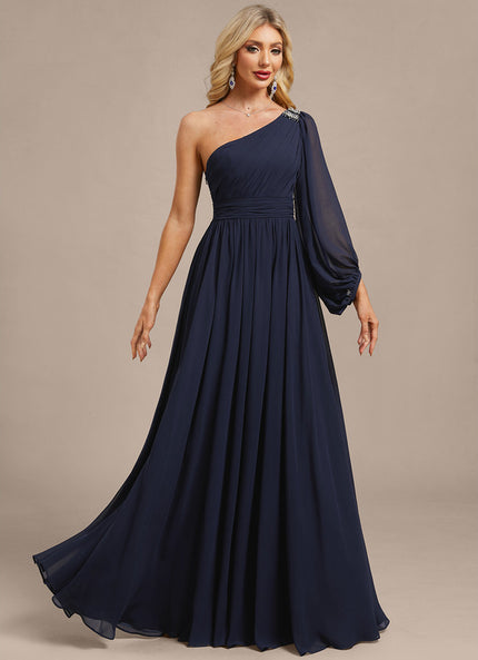 Robe Trapèze Élégance Azurine