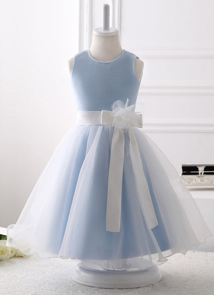 Robe Trapèze Céleste Enfant