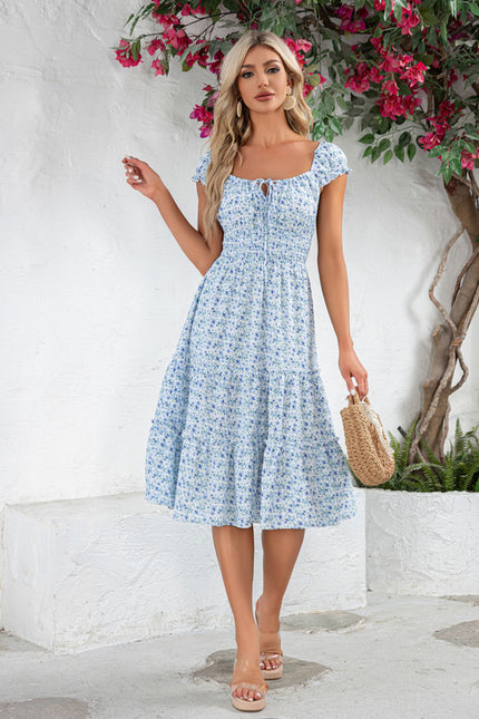 Robe Trapèze Céleste Printanière - gallery 4