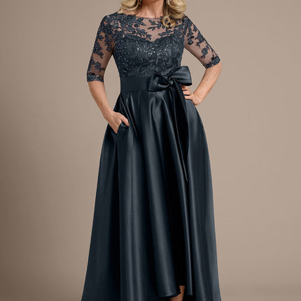 Robe Trapèze Éclat Sombre