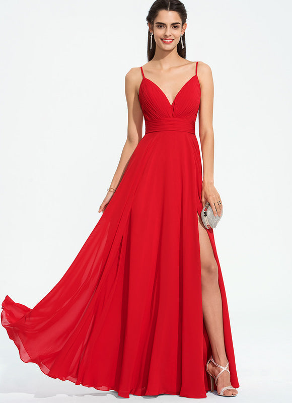 Robe Trapèze Éclat De Rubis - gallery 3