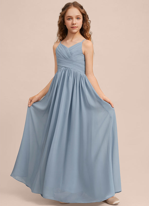 Robe Trapèze Vert Doux Éclat - gallery 1
